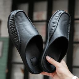 Men EVA Slippers Slip on Flats Shoes Fashion Beach Sandals Home Shoes Size 40-47