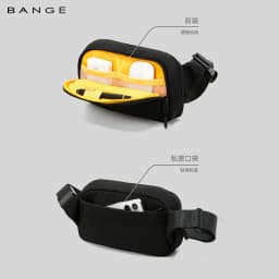 Bange Men Travel Organizers Portable Male Travel Bags Oxford Cluth Cable Storage Bags