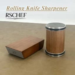 Rolling Knife Sharpener Magnetic Knife Holder Diamond Sharpening Stone Kit with 15 and 20 Degrees Angle Roller Kitchen Accessory