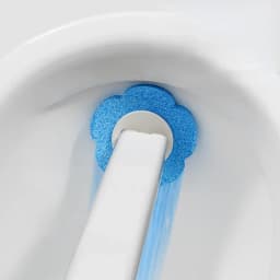 Disposable Toilet Brush Cleaner and Holder Set With Long Handle Toilet Brush Replaceable Brush Head Bathroom Accessories