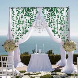 12 PCS Total 9.6m/377.9inch Ivy Garland for Home Living Room Wall Decoration Artificial Greenery Vine for Wedding Party Decor