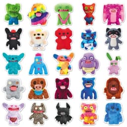 New FUGGLER 50pcs stickers personality cartoon funny cute printing student hand book desktop diy graffiti waterproof stickers