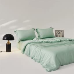 Luxury Mulberry Silk Duvet Cover 1 Piece, Ultra Soft Silk Quilt Cover, Double Queen King Size Bedding Blanket Cover with Zipper