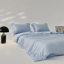 Luxury Mulberry Silk Duvet Cover 1 Piece, Ultra Soft Silk Quilt Cover, Double Queen King Size Bedding Blanket Cover with Zipper