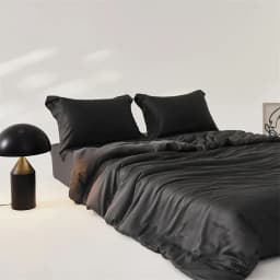 Luxury Mulberry Silk Duvet Cover 1 Piece, Ultra Soft Silk Quilt Cover, Double Queen King Size Bedding Blanket Cover with Zipper