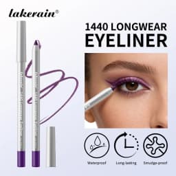 Longwear Eyeliner Smooth Precise Tip Waterproof Smudge-proof Long Lasting Wear Rapid Shaping Soft Mist Makeup Smokey Eyeliner