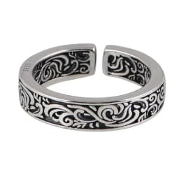 925 Sterling Silver Ring Vintage Luxury High Quality for Men Women Wedding Fine Jewelry Accessories Party Gift Fashion