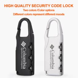 Alloy Combination Code Number Lock Padlock Luggage Lock for Zipper Bag Backpack Handbag Drawer Cabinet Luggage Lock Tools