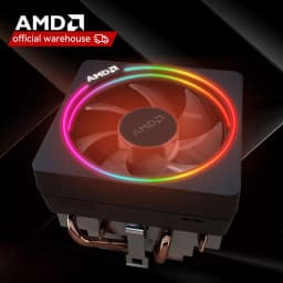 AMD New Ryzen Wraith Cooler Wraith Prism Fan Original 4 PIN Can support R3 R5 R7 R9 CPU Can support AMD Motherboard