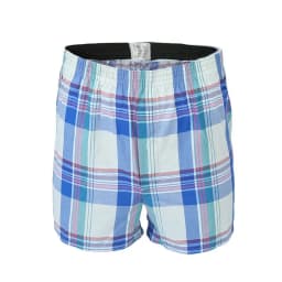 4Pcs Boxer Men Underwear Cotton Man Short Breathable Plaid Woven Shorts Boxer Male Underpants Plus Size Pajamas Sleep Bottoms