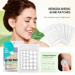 Acne Patch Hydrocolloid Salicylic Acid Tea Tree Oil For Inflamed Acne Improve Whiteheads Pimple Patches Face Spot Makeup Tools