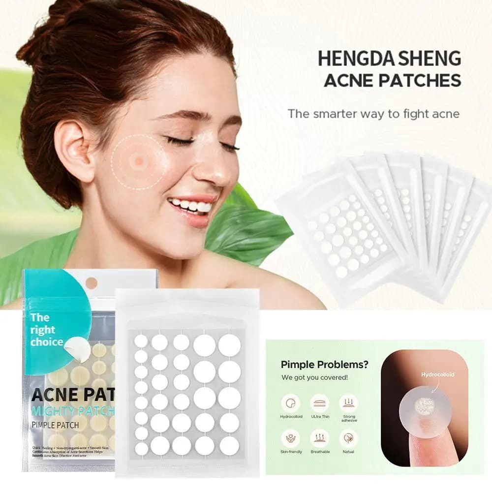 Acne Patch Hydrocolloid Salicylic Acid Tea Tree Oil For Inflamed Acne Improve Whiteheads Pimple Patches Face Spot Makeup Tools
