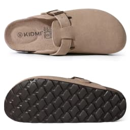 CRACOMIN Women Classic Clogs Cork Footbed Slippers Slip-on Cork Sandals Feamle Unisex Beach Shoes Outdoor Men Mules And Clogs