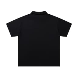 Contrast Color Car Letter Print Polo Tshirts for Men and Women Shinning Diamond Cotton Loose Summer Tshirts Oversized