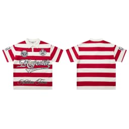 Contrast Color Car Letter Print Polo Tshirts for Men and Women Shinning Diamond Cotton Loose Summer Tshirts Oversized