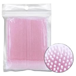 100pcs Eyelash Cleaning Brushes Micro Cotton Swab Individual Removing Makeup Brush Eyelashes Microbrush Beauty Clean Tools