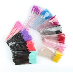 SHIDISHANGPIN 5/25/50 Pc Eyelash Brushes Makeup Brushes Mascara Wands Applicator Spoolers Eye Lashes Cosmetic Brush Makeup Tools