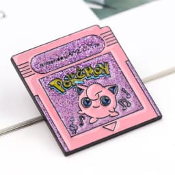 Kawaii Anime Character Jigglypuff Metal Enamel Badge Brooch Backpack Clothing Hat Clip Accessory Jewelry Gift