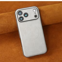 Luxury Strong Magnetic Leather Case for Apple iPhone 18 17 Pro Max 16 15 14 Plus 13 12 18Pro Wireless Shockproof MagSafe Cover