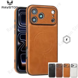Luxury Strong Magnetic Leather Case for Apple iPhone 18 17 Pro Max 16 15 14 Plus 13 12 18Pro Wireless Shockproof MagSafe Cover