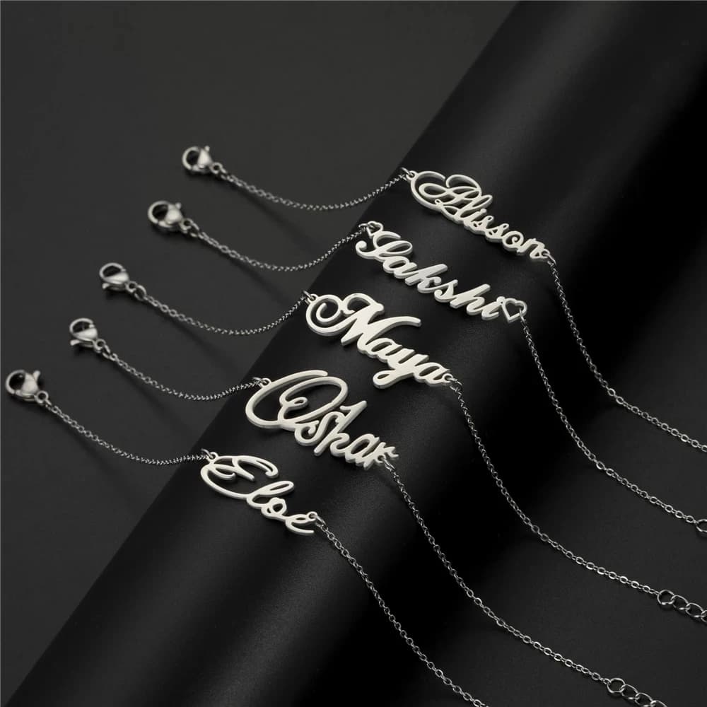 Sipuris Custom Name Bracelets With Crown For Women Stainless Steel Customized Personalized Unique Bracelet Jewelry Gifts