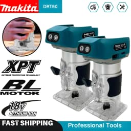 Makita DRT50 18V LXT Brushless Cordless Trimmer For Woodworking Slotting Milling And Edge Trimming