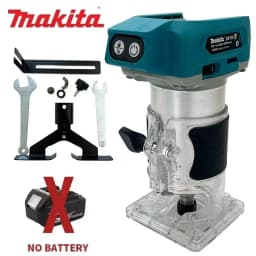 Makita DRT50 18V LXT Brushless Cordless Trimmer For Woodworking Slotting Milling And Edge Trimming