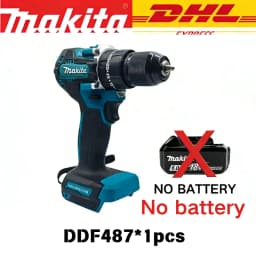 Original Makita 18V 6.0Ah 9.0Ah 5.0Ah Rechargeable Lithium Battery,High Capacity for Makita Power Tool Battery+charger+drill