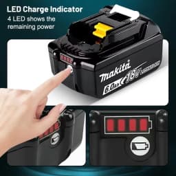 Original Makita 18V 6.0Ah 9.0Ah 5.0Ah Rechargeable Lithium Battery,High Capacity for Makita Power Tool Battery+charger+drill