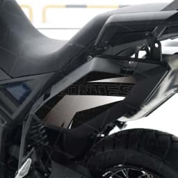 For Zontes 703F 703 F zontes 703f 2024 Adventure Motorcycle Exhaust Pipe Frosted Sticker Decorative Protection Waterproof Decal