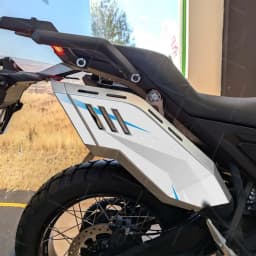 For Zontes 703F 703 F zontes 703f 2024 Adventure Motorcycle Exhaust Pipe Frosted Sticker Decorative Protection Waterproof Decal
