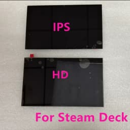 HD LCD Screen Assembly For Steam Deck Game Console 64G 128G 256G 512G 1TB Anti-Glare IPS LCD Display Screen With Touch Panel