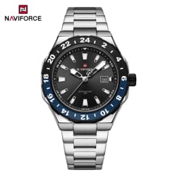 NAVIFORCE  Luxury Sports Quartz Clock Luminous Calendar Watches for Man Stainless Steel Waterproof Wristwatch Relogio Masculino