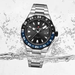 NAVIFORCE  Luxury Sports Quartz Clock Luminous Calendar Watches for Man Stainless Steel Waterproof Wristwatch Relogio Masculino