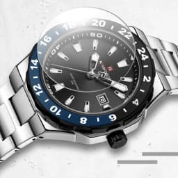 NAVIFORCE  Luxury Sports Quartz Clock Luminous Calendar Watches for Man Stainless Steel Waterproof Wristwatch Relogio Masculino