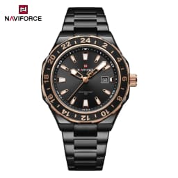 NAVIFORCE  Luxury Sports Quartz Clock Luminous Calendar Watches for Man Stainless Steel Waterproof Wristwatch Relogio Masculino