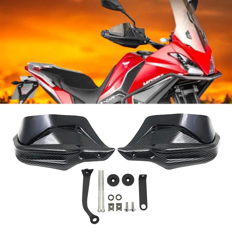 For Xcape 650 X-Cape 650 Motorcycle XCape650 Dedicated Hand Guard Carbon Motorcycle Handguards Handlebar Guards Windshield ﻿