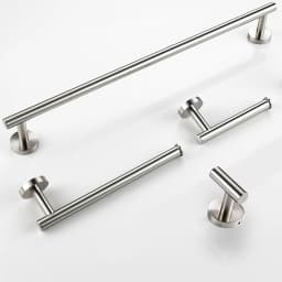 Bagnolux Stainless Steel Gunmeatal Black Brushed Gold Hanger Hook Towel Bar Set Paper Holder Bathroom Accessories