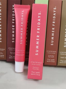 Summer Fridays New Lip Balm Vanilla Beige Birthday Cake Pink Sugar Guava Toasted Marshmallow Moisturizing Lipstick Lip Gloss