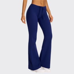 High Waist Flared Pant Hip Lifting Yoga Fitness Exercise Elastic Bell Bottom Pants Women Casual Outdoor Running Yoga Leggings