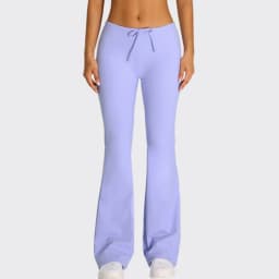 High Waist Flared Pant Hip Lifting Yoga Fitness Exercise Elastic Bell Bottom Pants Women Casual Outdoor Running Yoga Leggings