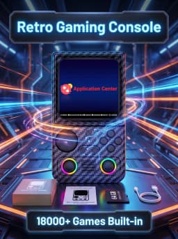 AISLPC R36T MAX Retro TV Handheld Game Console 18000+Games Wi-Fi Multiplayer 4.0" IPS Screen Portable Pocket Video Player