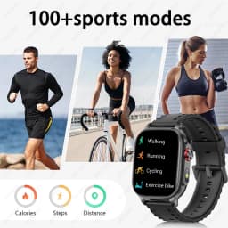 2026 New Men's and Women's Smartwatches, Fitness Trackers, Wireless Calling, IPX8 Waterproof, Activity Pedometers, Birthday Gift