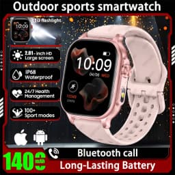 2026 New Men's and Women's Smartwatches, Fitness Trackers, Wireless Calling, IPX8 Waterproof, Activity Pedometers, Birthday Gift