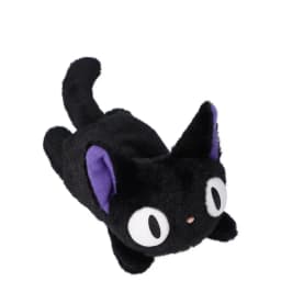 New Cute Kiki's Delivery Service Black Cat Kiki Jiji Cat Lying Down Animation Plush Doll Toy Doll Peripheral Gifts