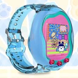 TPU Wristband Adjustable Protective Case for Tamagotchi Uni Shockproof Anti-Drop Wrist Strap Washable for Kids 6.3-8.85in