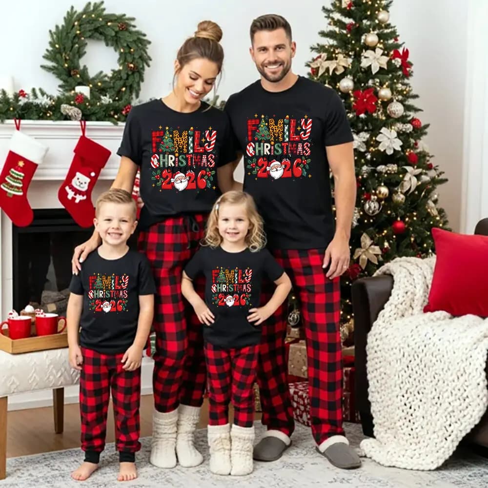Family Christmas 2026 Making Memories Together Family Shirts Dad Mom and Daughter Son Tshirt Baby Romper Xmas Family Look