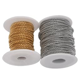2mm/3mm Stainless Steel Box Chain Square Rolo Cable Wheat Chain For Diy Necklace Braclet Jewelry Making