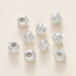 10/30/50Pcs/Pack 14K/18K Gold Plated Brass Weaving Ball Spacer Beads For DIY Bracelet Necklace Jewelry Making Accessories