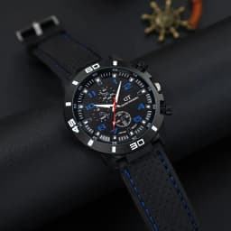 5 Pieces of Men's Quartz Watch Set, Perfect as a Christmas Gift